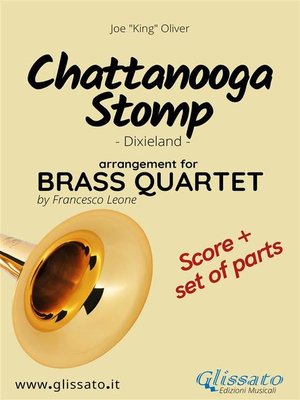 cover image of Chattanooga stomp--Brass Quartet score & parts